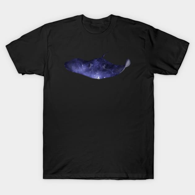 Galaxy Stingray T-Shirt by Kristal Stittle